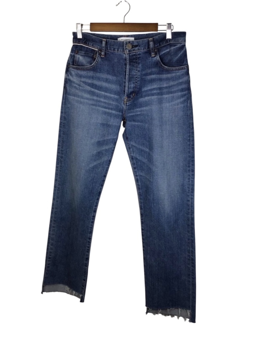 Moussy Vintage MV Harris Straight in Blue Size 26.